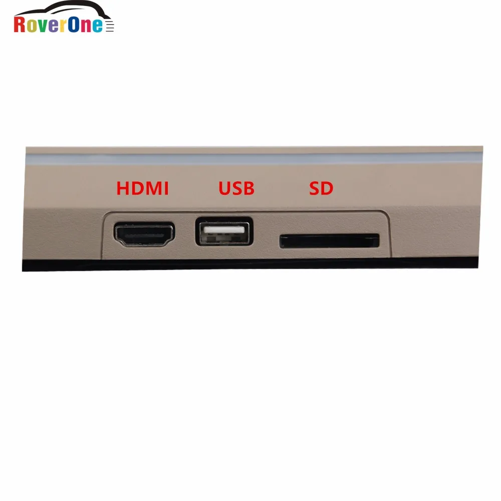 17,3 ''дюймовый Full HD 1080P Автомобильный откидной TFT ЖК-монитор, крепление на крыше автобуса, верхний потолок, дисплей с HDMI, USB, SD, 2 способа входа