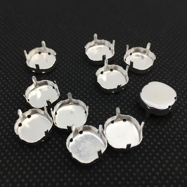 white k claw for sto 6 мм 8 мм 12 мм K9 AB цвета мокко толстый квадратный кристалл заостренные с обратной стороны стразы стекло Кристалл Необычные Камень - Цвет: white k claw for sto