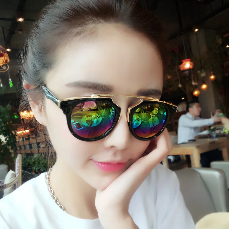 Lanyue бренд Летняя Новинка 2017 г. Солнцезащитные очки для женщин модные Защита от
