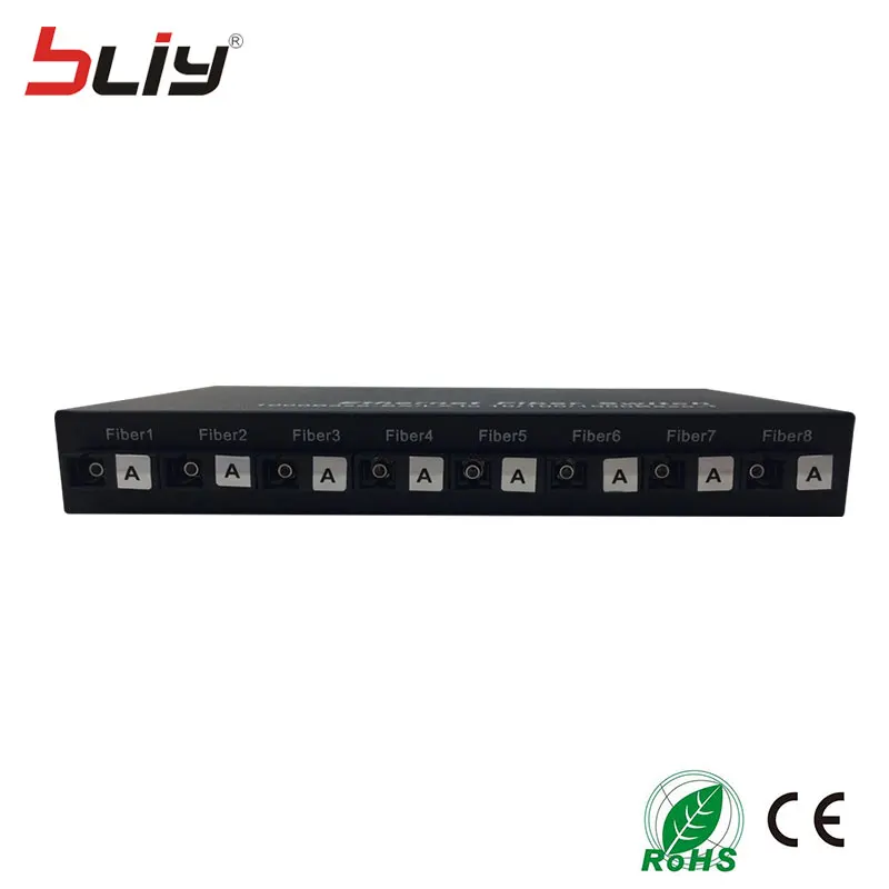 Шэньчжэнь завод 8 100 Мбит/с оптическим портом 2 10/100/1000 м RJ45 порт SC 20 км быстро