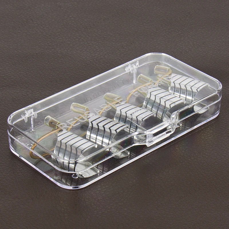 5 sets Reusable Dual Silver Nail Form For Art Making C Curve Acrylic French Tips Free Shipping H1E1 | Красота и здоровье