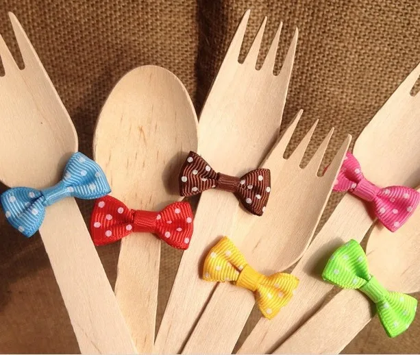 100PCS Bowknot dot pattern Sealing wire bakery packing sealing bread cake decoration Wire Twist Tie | Дом и сад