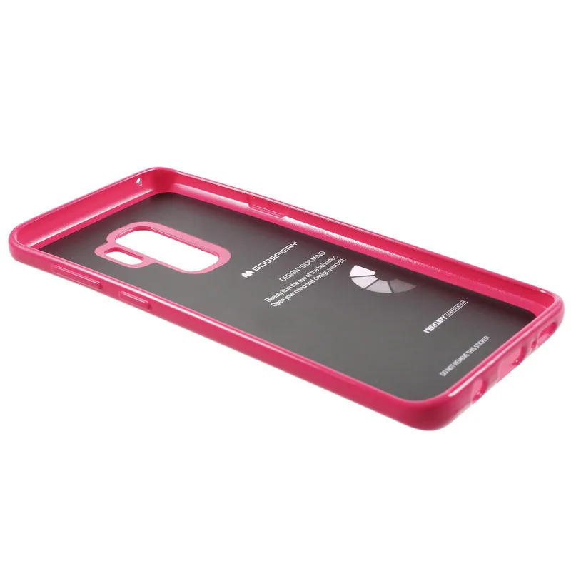 Для samsung S9 плюс чехол MERCURY GOOSPERY Jelly Блеск порошок ТПУ для Galaxy G965 s9 + 6 2