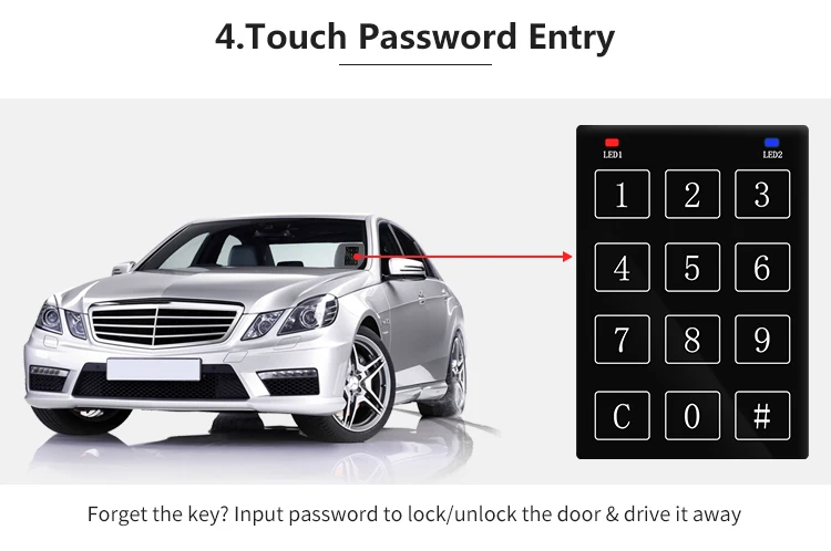 EASYGUARD pke бесключевая система запуска, дистанционный центральный замок, система запуска двигателя, автосигнализация, дистанционный запуск