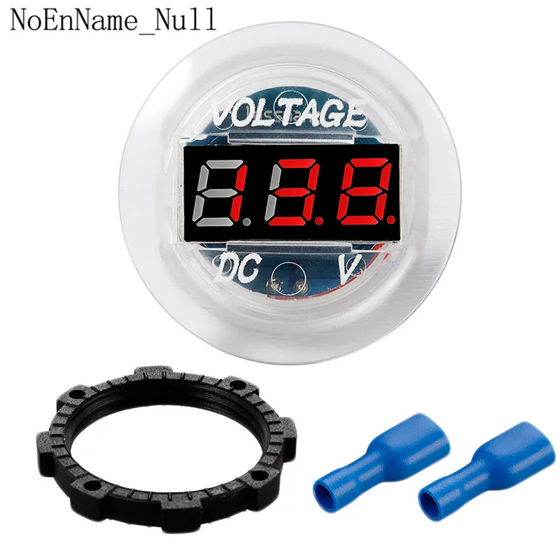 

Car Motorcycle DC12V-24V LED Panel Digital Voltage Meter Display Voltmeter