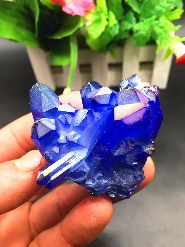 Ангел aura crystal кварц титановый цветок натуральные камни и минералы камень