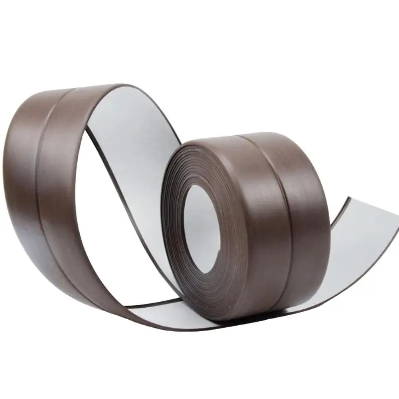 3.2M Self Adhesive Waterproof Mildew Proof Adhesive Tape Bathroom Toilet Wall Corner Sealing Sticker For Home Decoration - Цвет: Коричневый