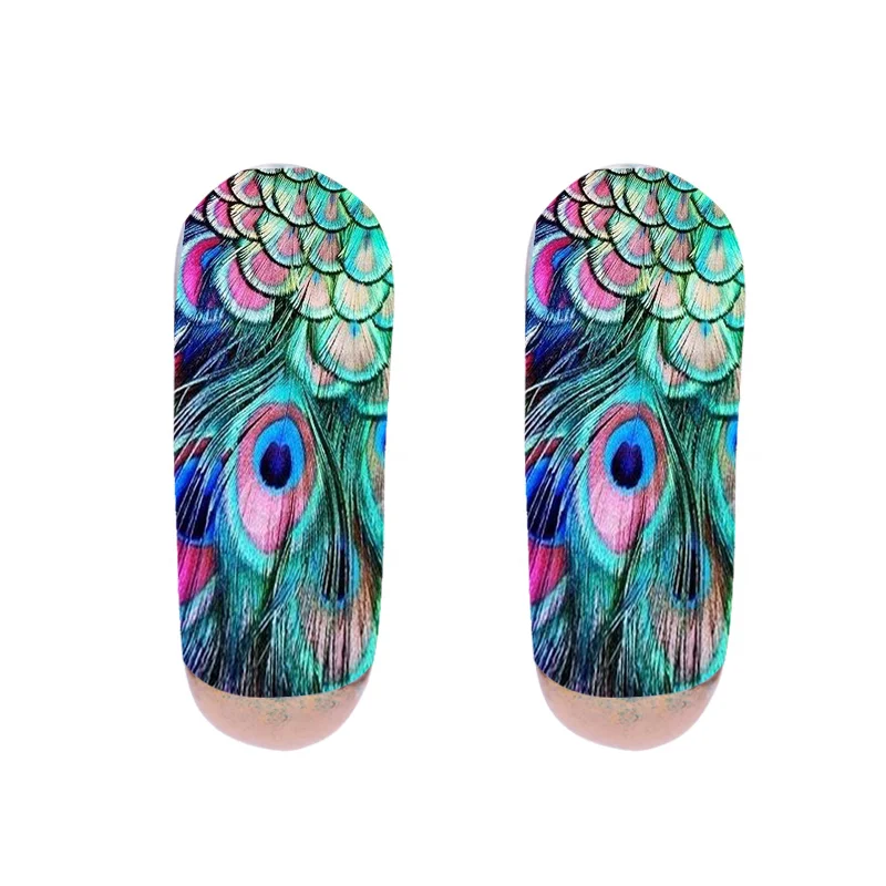 E0788 Colorful Sehuoran Oorbellen трендовые серьги-гвоздики из сплава для женщин, блестящие свадебные ювелирные изделия, богемные серьги с капельным маслом, вечерние серьги - Окраска металла: E0788 Colorful