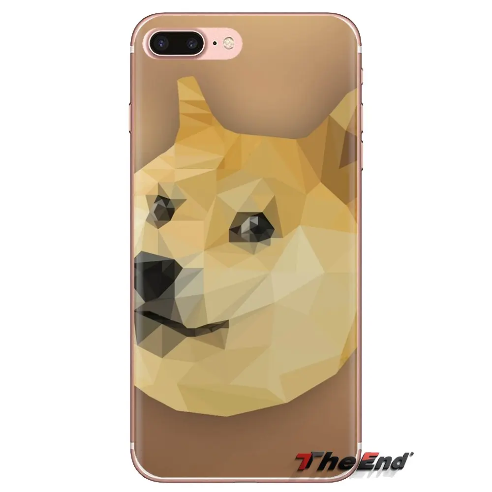 funny doge dog Transparent Soft Shell Covers For Huawei Mate Honor 4C 5C 5X 6X 7 7A 7C 8 9 10 8C 8X 20 Lite Pro |