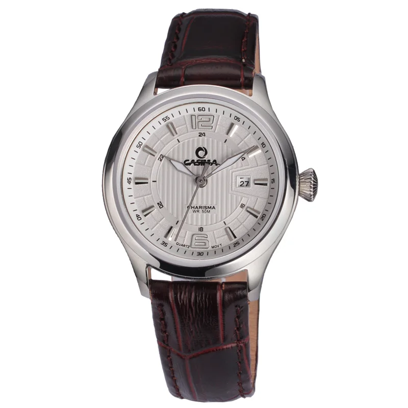 CASIMA моды Элитный бренд часы Для женщин Повседневное дамы кварцевые наручные