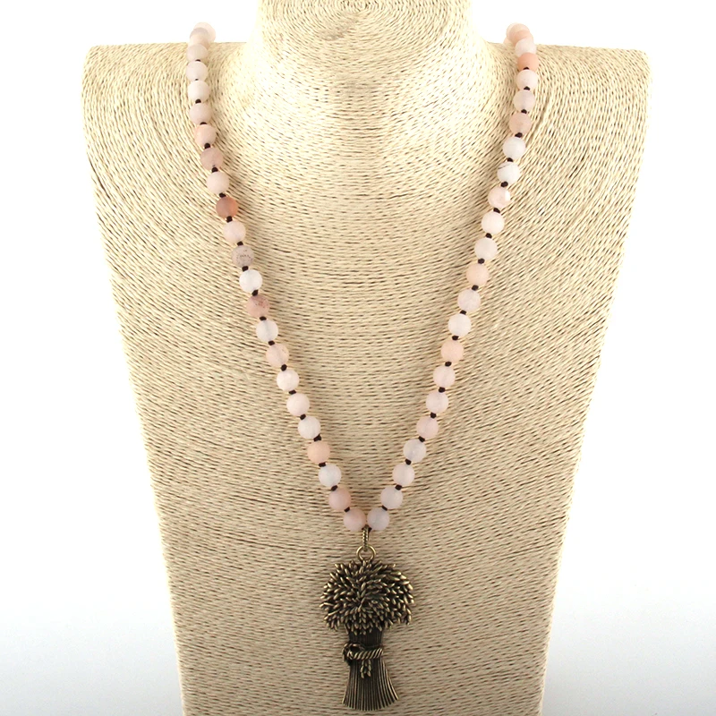 MOODPC модное богемное племенное ювелирное изделие из натурального камня длинное