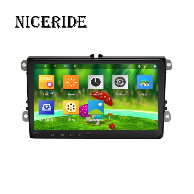 9 &quotAndroid 7 1 Автомобильный GPS навигатор для VW Volkswagen SKODA GOLF 5 Golf 6 POLO PASSAT B5 B6 JETTA TIGUAN dvd