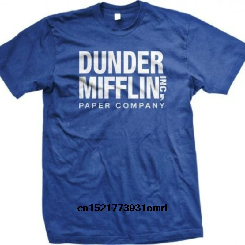 Возьмите Для мужчин футболка офиса ТВ Show Дандер Миффлин Бумага топы (S-XXXL) fortnite