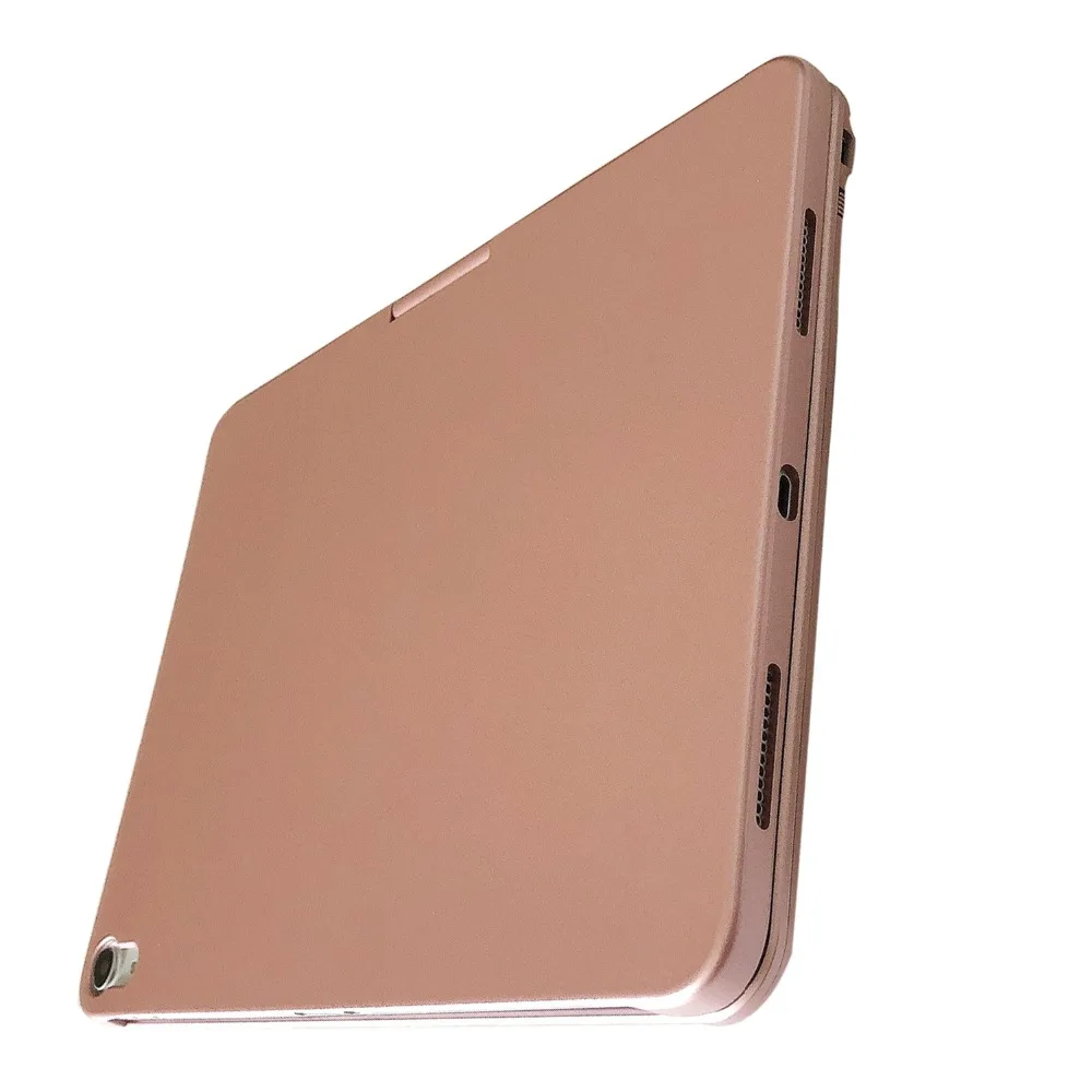 Для Apple iPad Pro 11 дюймов чехол-клавиатура с тонкой умной пластиковой подсветкой вращение на 360, 180 откидной Чехол для iPad Pro 11
