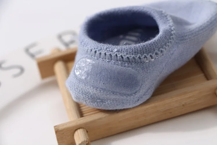 Candy Color New Born Baby Thin Socks Floor Short Anti-Slip Ankle Short Socks For Infant Boys Girls Solid Color