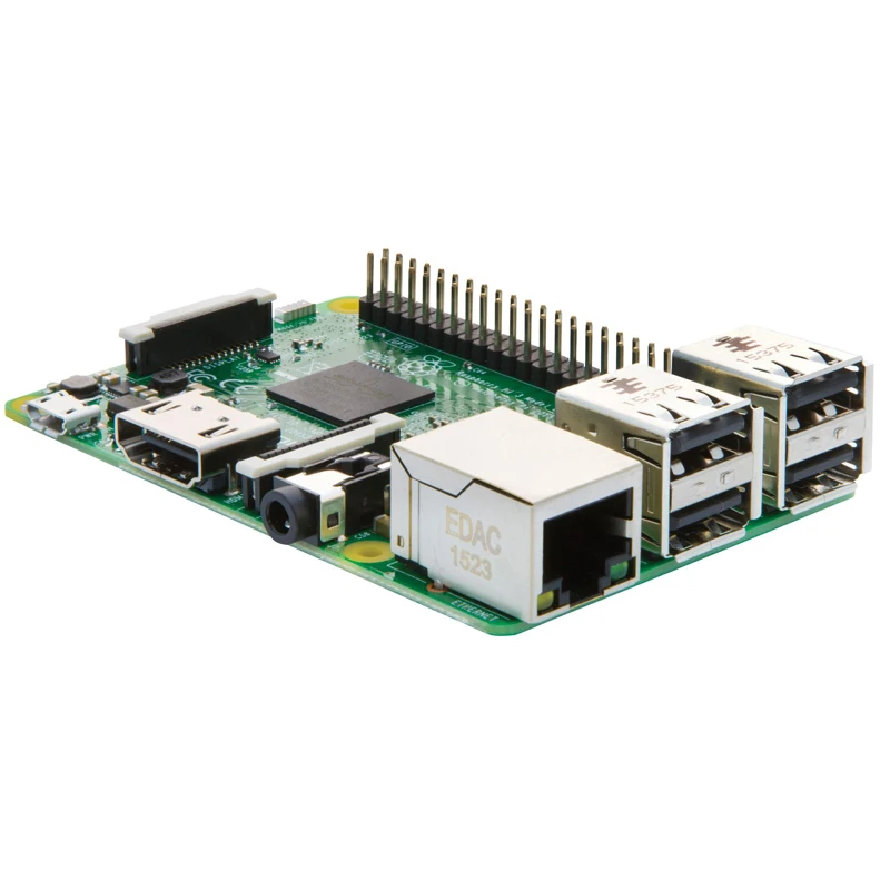 RASPBERRYPI3 MODB 1GB Raspberry Pi 3 Model B 1 ГБ RAM четырехъядерный 2 ГГц 64 бит CPU WiFi и Bluetooth третьего