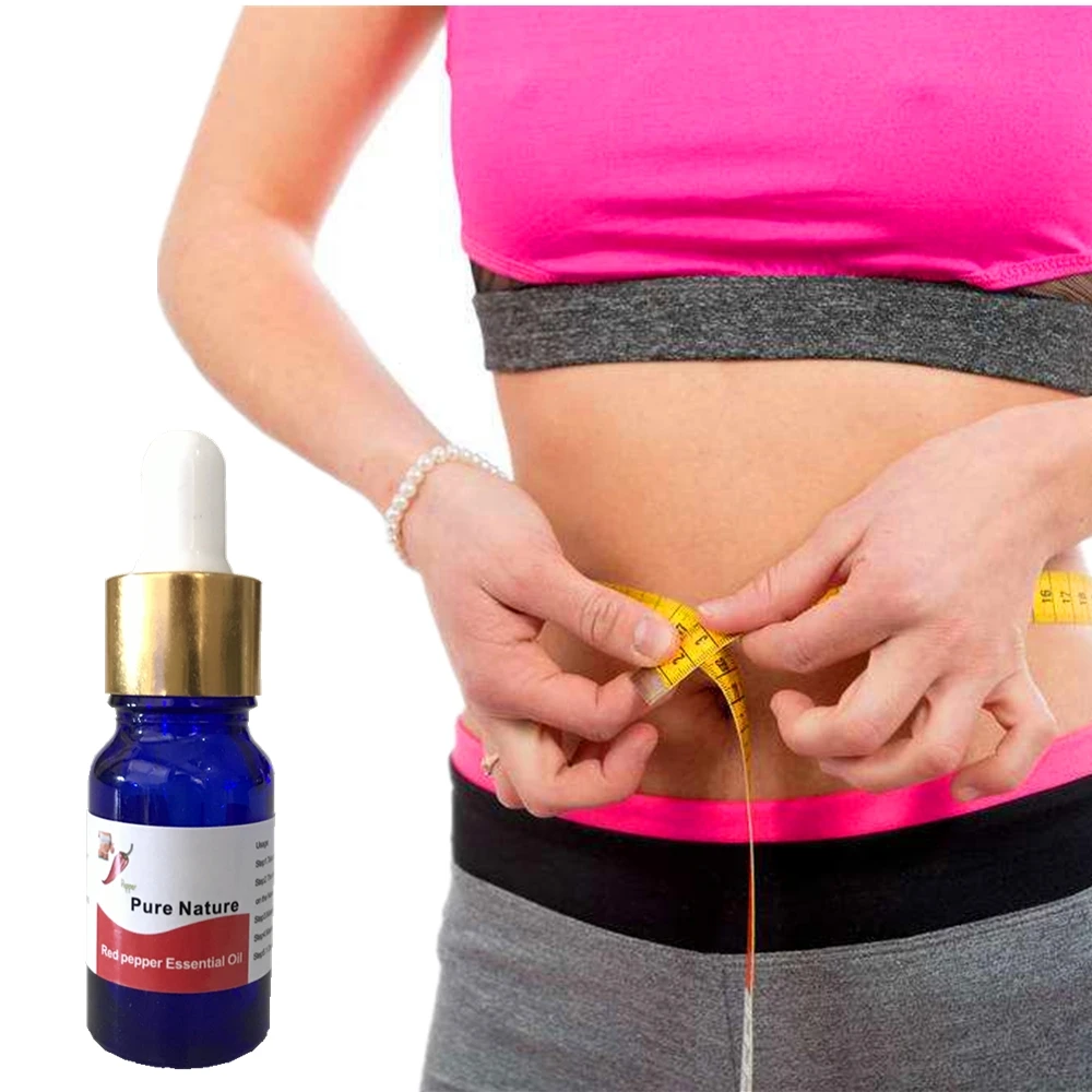Антицеллюлитное эфирное масло перца и Чили для снижения веса в животе