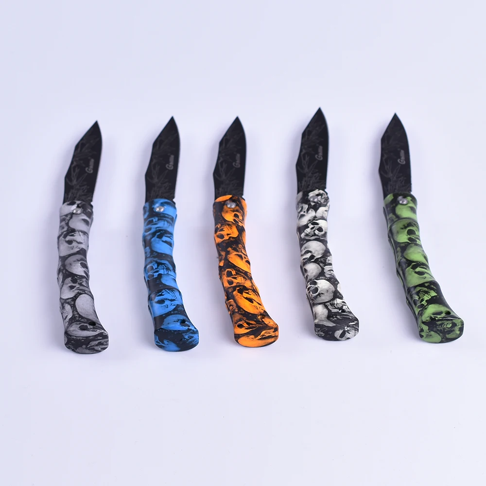 Ghillie Прохладный складной нож Отдых на природе выживания Мини Лезвие Карманный