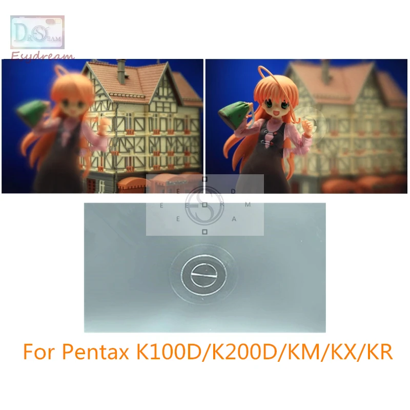 Одиночный 180 градусов разделенный фокусирующий экран изображения для Pentax K100D K200D
