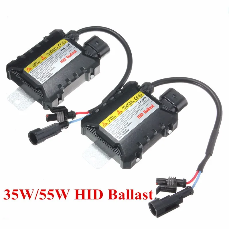 2 шт. 35Вт/55Вт hid ксеноновый балласт цифровой тонкий xenon hid балласт электронный балласт зажигания 12V для H1 H3 H3C H4-1 H4-2 H7 H8 9005 9006
