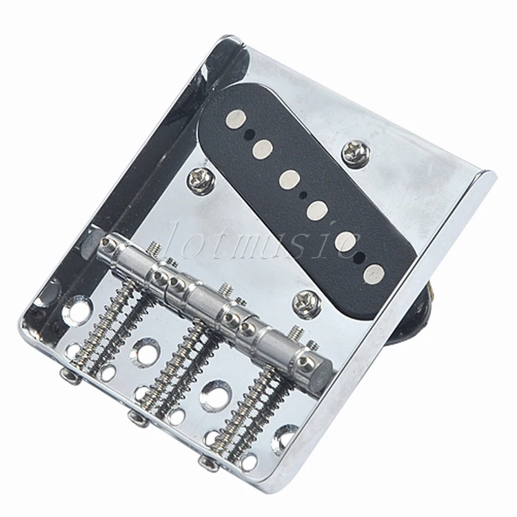 2 шт. CR винтажный 3 Седло мост с пикап для Fender сменный гитары TELE|saddle bridge|bridge saddlesguitar