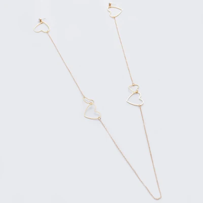 Gold E0296A Корейские длинные серьги с кисточками для женщин, аксессуары, Золотая подвеска, цельная цепочка для тела, модные серьги с подвесками, ювелирные изделия - Окраска металла: Gold E0296A
