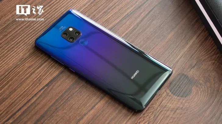 Новая модель мобильного телефона huawei mate 20 4G LTE Kirin 980 Android 9,0 6,5" 2240x1080 6 ГБ ОЗУ 128 Гб ПЗУ МП отпечаток пальца NFC