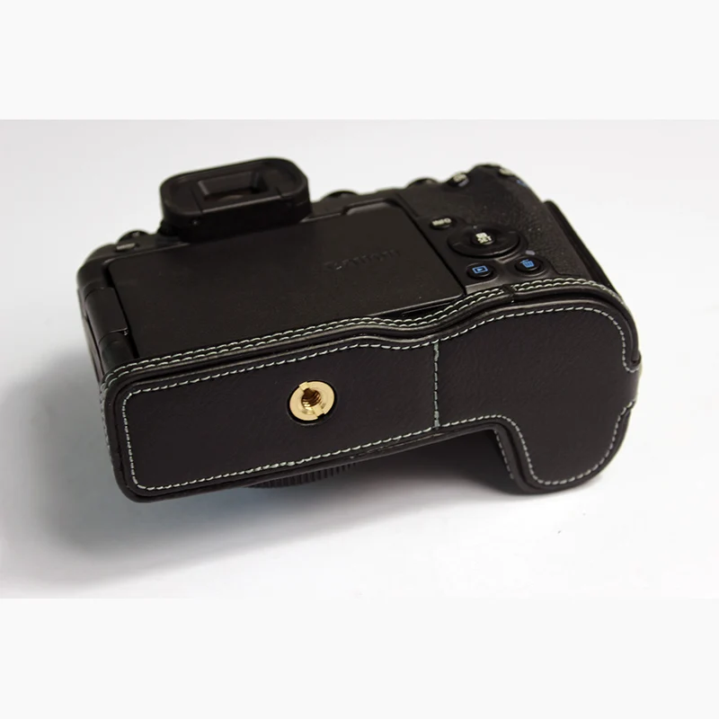 Чехол для камеры из натуральной кожи получехол Canon EOS RP r p с отверстием