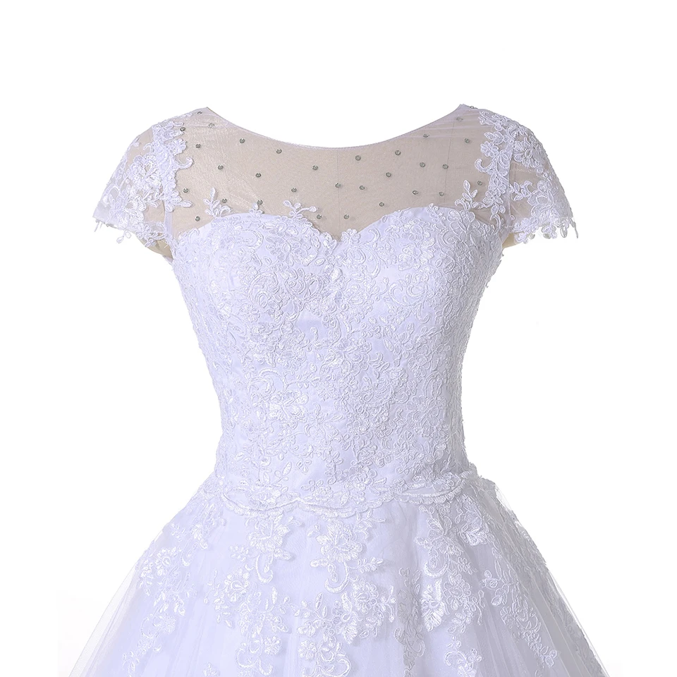 Романтичное сексуальное прозрачное свадебное платье Ruby Bridal из фатина с