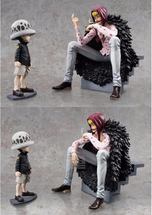 Цельная фигурка Corazon Law 180 мм дьявол фрукты Trafalgar одна штука AceToys Juguetes модель