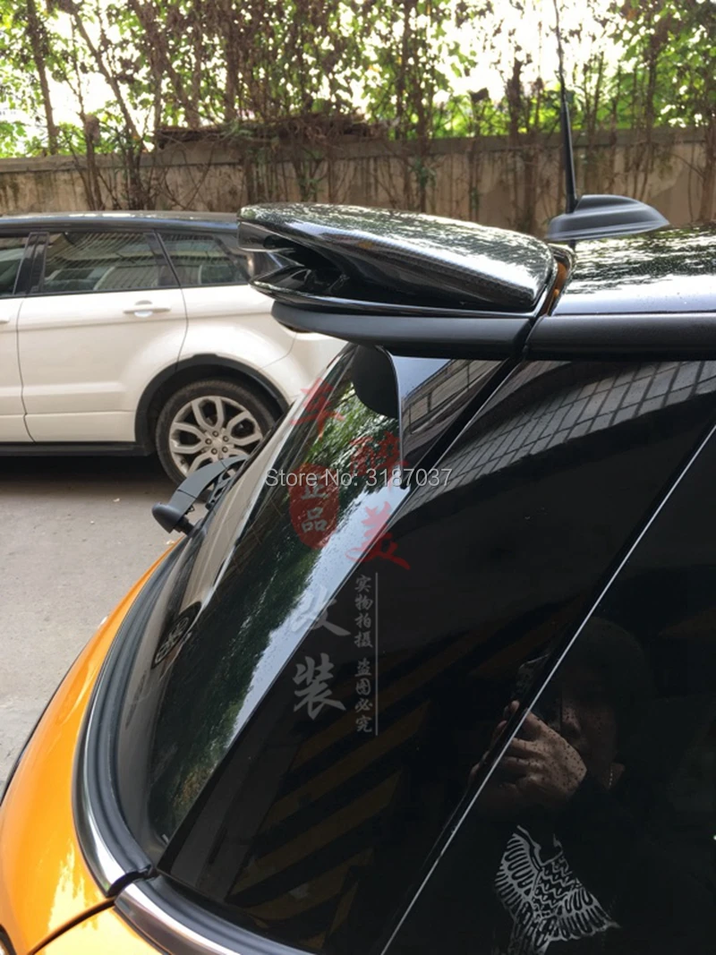 Для Mini F55 F56 Cooper спойлер из углеродного волокна для заднего багажника крыло крышка