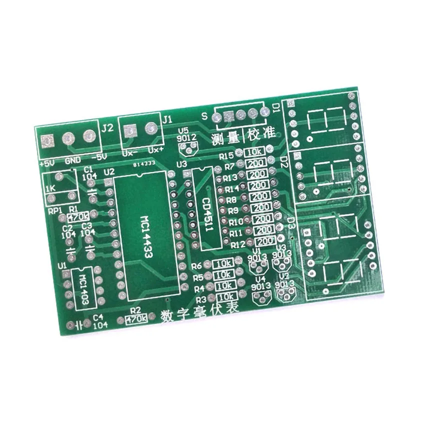 CNIKESIN Diy электронные детали и компоненты навыки обучение цифровой милливольтметр