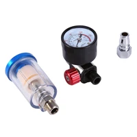 high quality spray gun air regulator gauge in line water trap filter tool pneumatic spray gun accessories