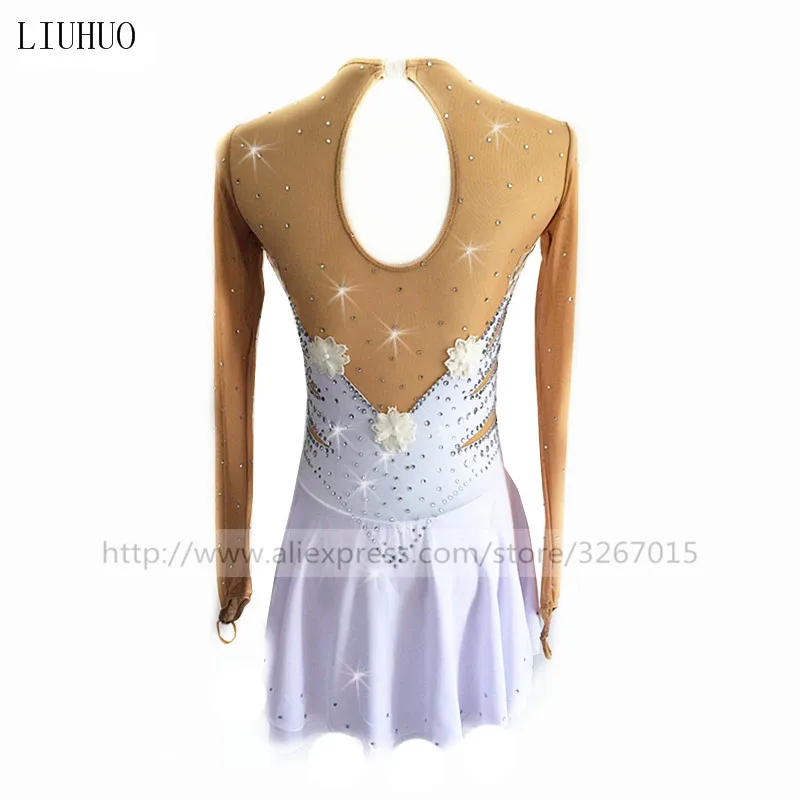 Высококачественное платье для фигурного катания на коньках женское девочек с