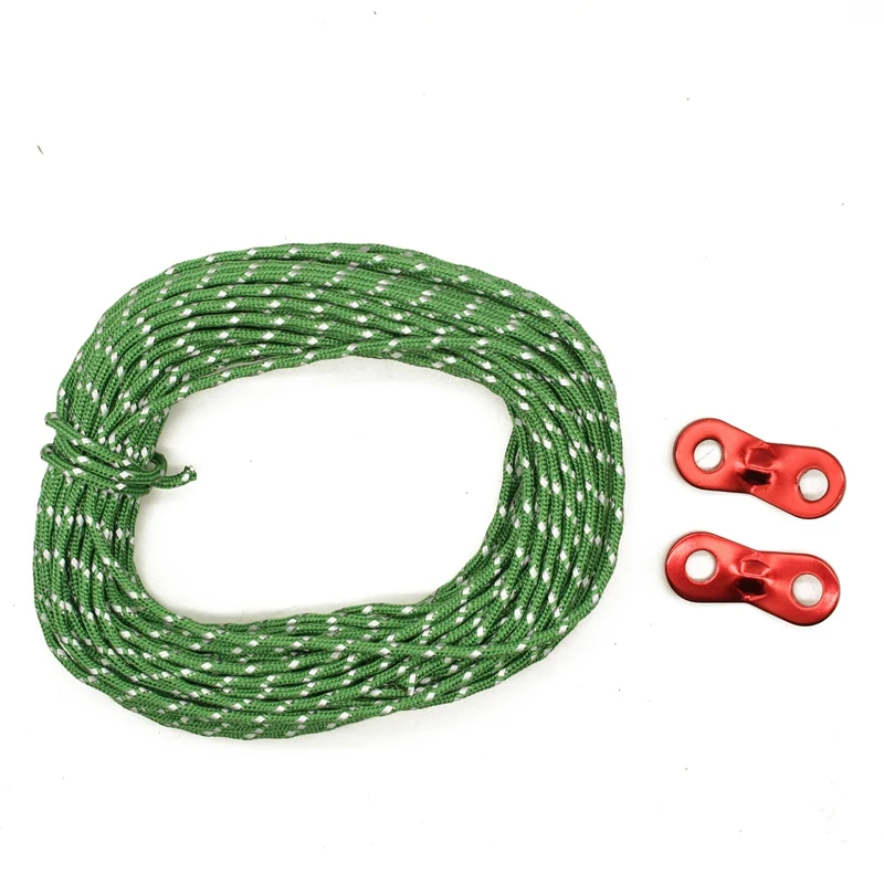 

Outdoor 15M Fluorescence Tent Rope Night Glow Polyester Nylon Rope For Binding Outdoor Camping Accessories Hiking For Accessorie