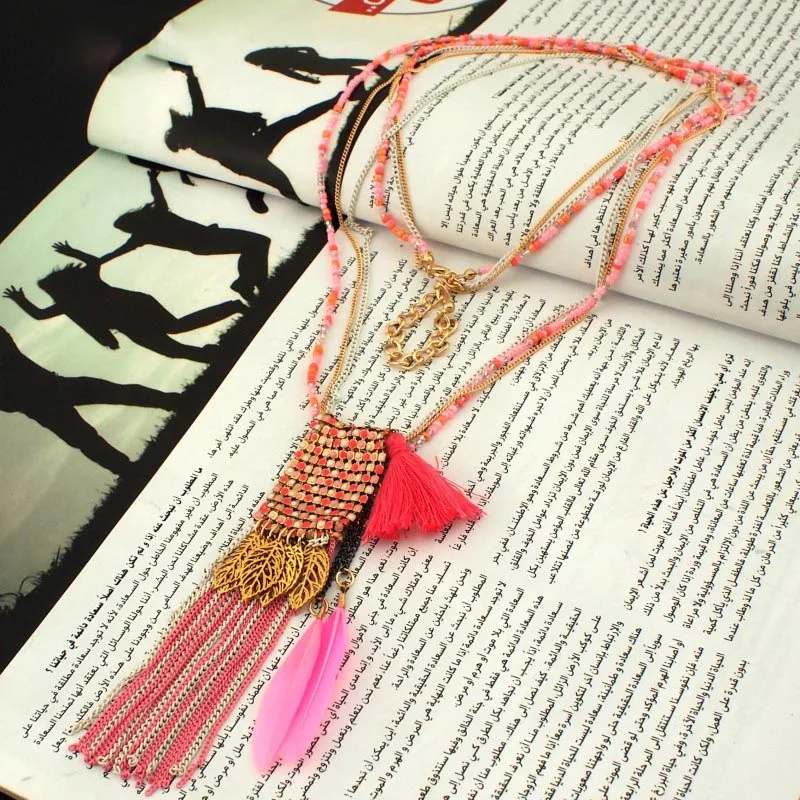 Очаровательные эффектные ювелирные изделия ручной работы MANILAI для женщин модная