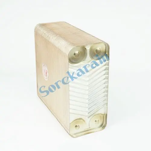 

60 Plates Heat Exchanger Beer Wort Chiller Cooler 304 Stainless Steel For Home Brewing Beer 1.6Mpa