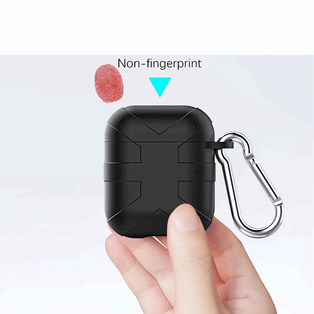 Для AirPods чехол роскошный спортивный противоударный чехол беспроводной Bluetooth чехол для гарнитуры силиконовый чехол для наушников для Air Pods зарядная коробка
