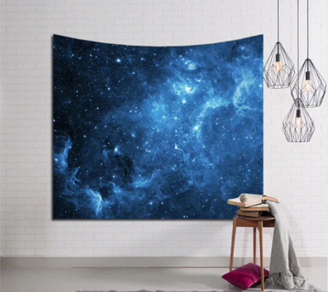 Galaxy настенный гобелен, луна, паук, хиппи, домашний декор в стиле ретро, Йога, пляжное полотенце 150x130 см/150x100 см/150X200 см/150X230 см - Цвет: color 22