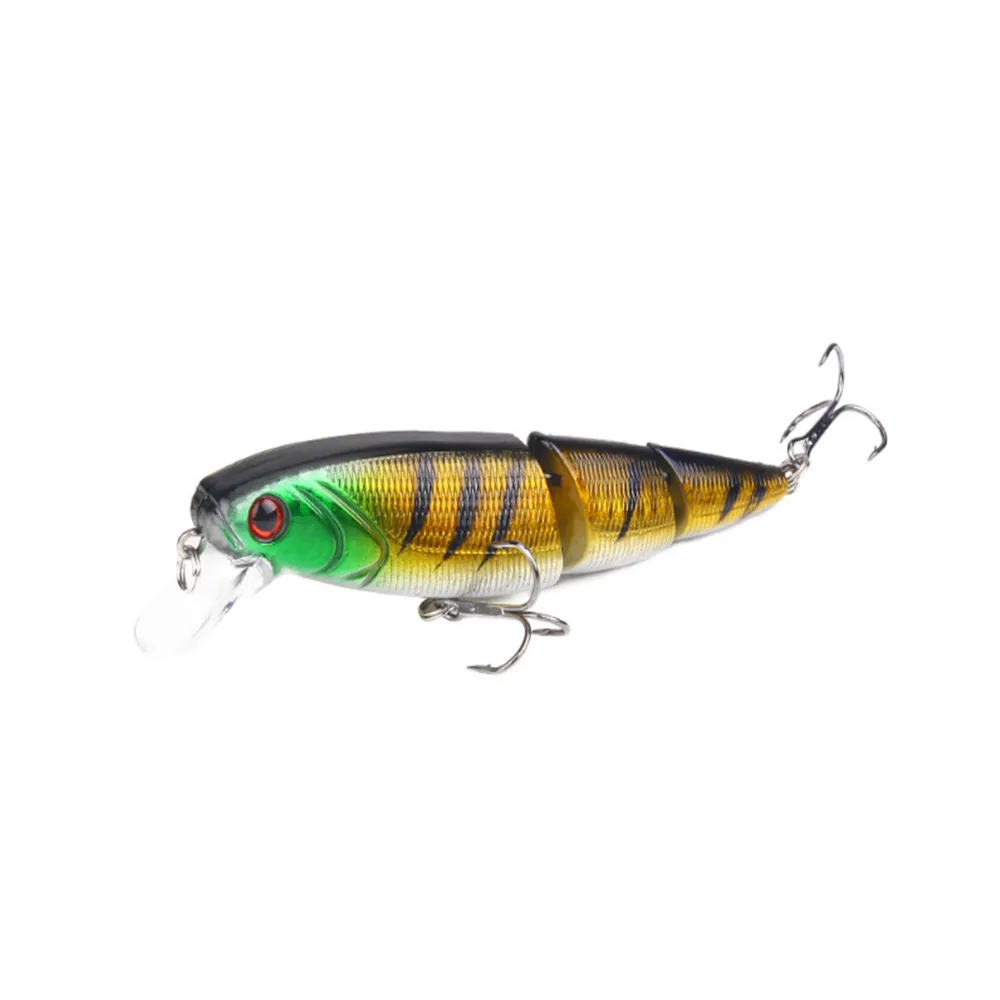 

1Pcs 11.5cm 15g Wobble Fishing Lures Multi Section Bend High Simulation Iscas Artificiais Bass Pike Bait Fishing Tackle