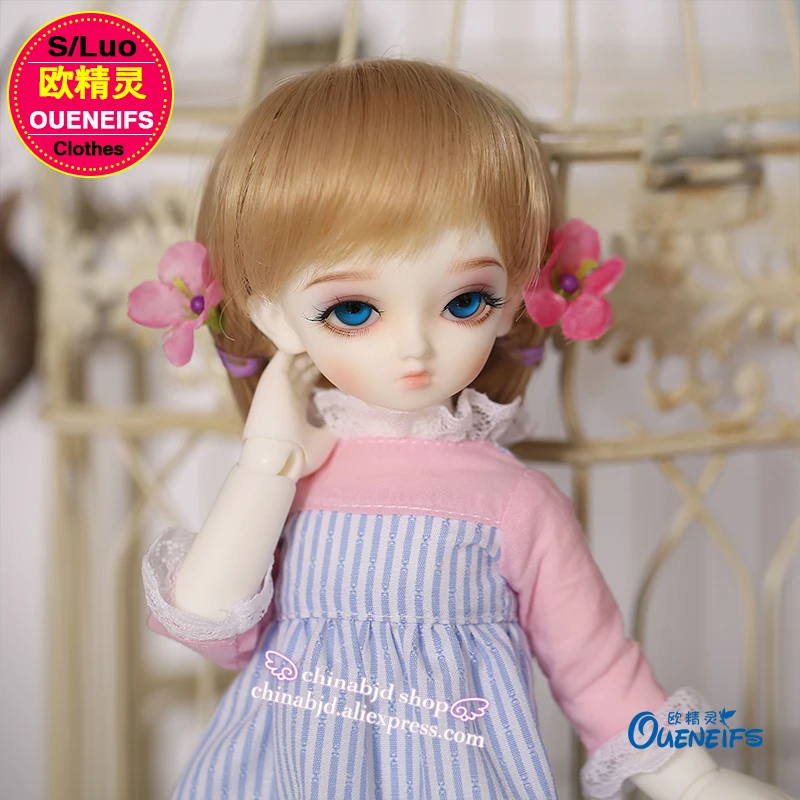 Одежда для куклы BJD SD 1/6 милое розовое платье девочки стильные игрушки цветов или
