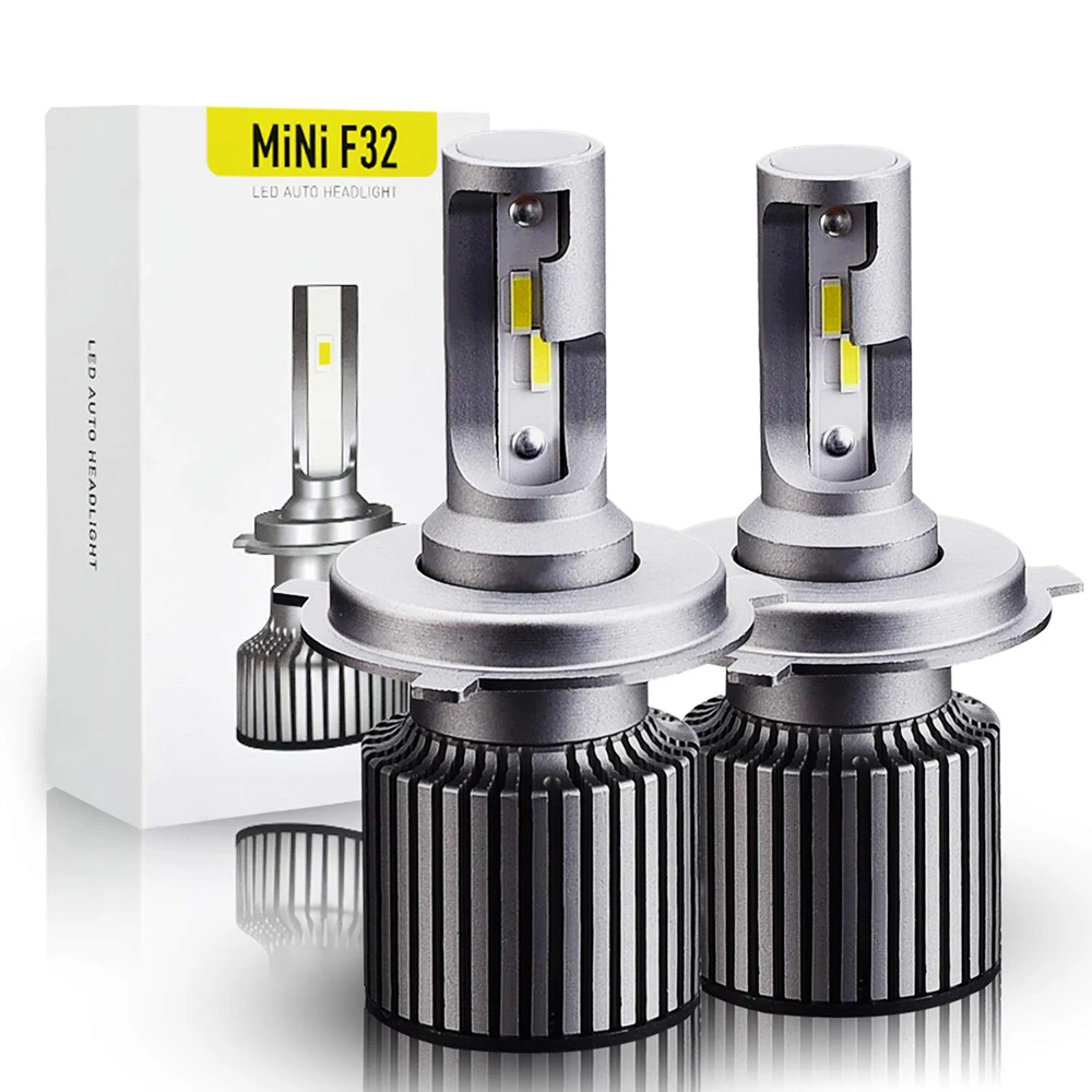 2X Car Light H7 H4 LED Bulb H11 H8 H1 HB3 9005 9006 H9 HB4 Headlight 10000LM 100W 6000K 12V 24V Automobile Led Lamp | Автомобили и