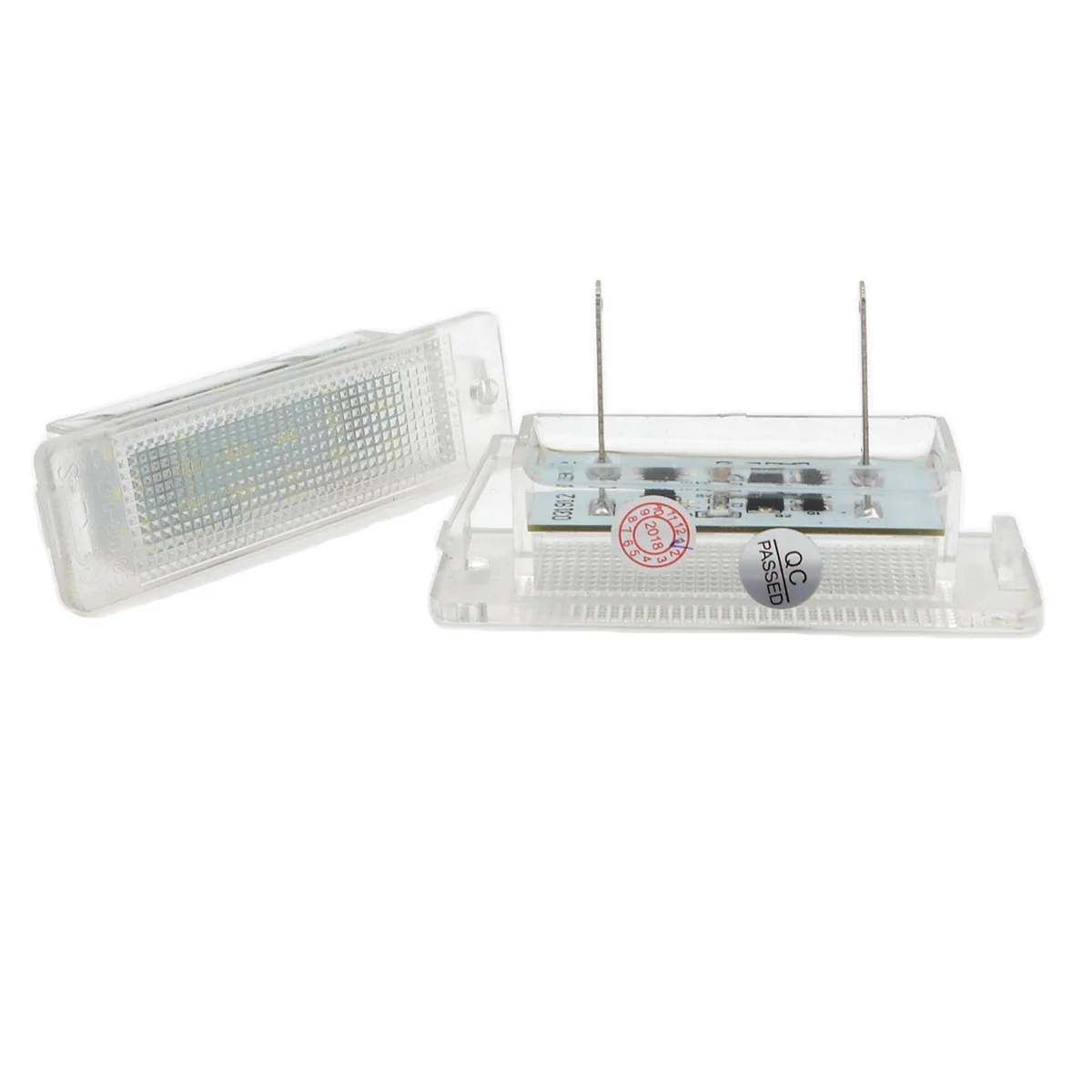 Светодиодные лампы Eonstime для номерного знака 2 шт. 12 В 18SMD Opel Astra F 1992 1998 Vauxhall F/Calibra ASTRA