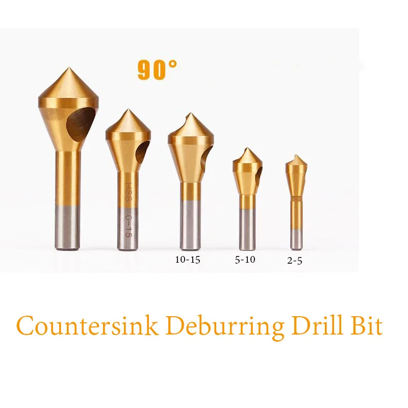 HSS Сверло Буровое для зачистки металлический конус алюминиевого железа ПВХ лист