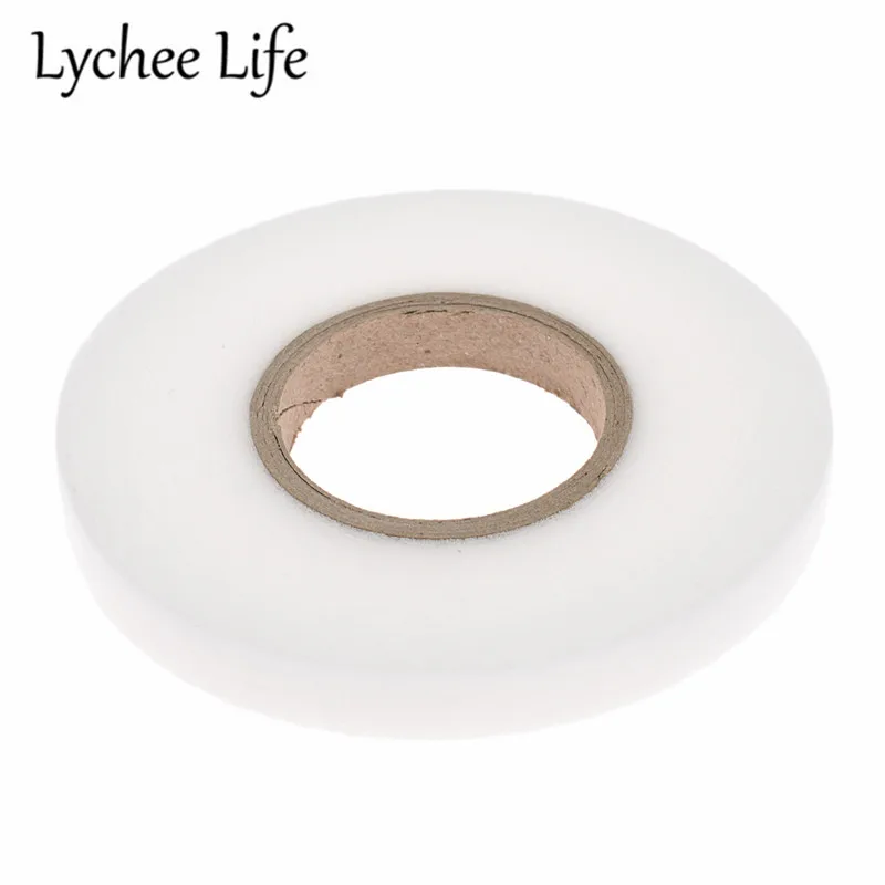 Lychee Life Двусторонняя лента с каймой, PA клей, 70 ярдов, ткань, сделай сам, ручная работа, швейная одежда, аксессуары, товары для украшения