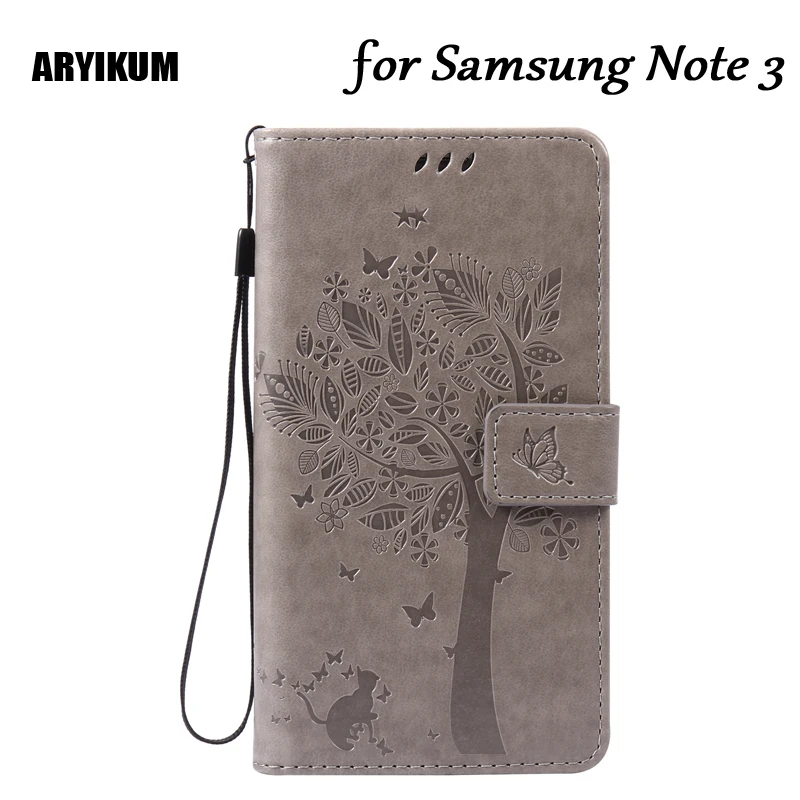 Чехлы для телефона ARYIKUM откидной Чехол Samsung Note 3 чехол Galaxy III N9000 N9005 SM-N9005 | Мобильные
