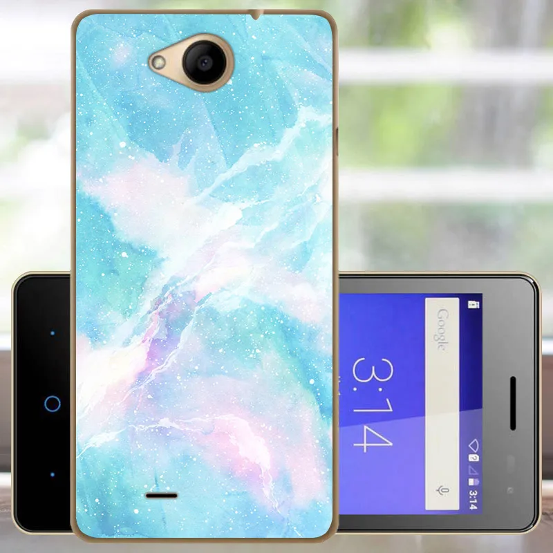 FANATU zte T320 силиконовый чехол, 4,5 дюймов, мягкий ТПУ zte Blade GF3, чехол на заднюю панель с принтом, защитный чехол для телефона s для zte Blade GF3 Funda