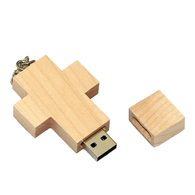 Waysta usb-накопитель в виде деревянного Креста флэш-накопитель 1 Гб 2 Гб 4 ГБ 8 ГБ оперативной памяти, 16 Гб встроенной памяти, 32 gb флэш-карта памяти 64 Гб флэш-накопитель