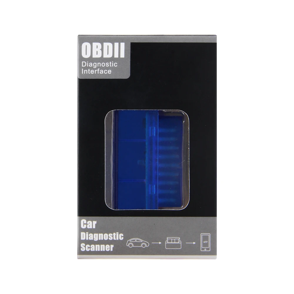Диагностический инструмент ELM327 V2.1 Bluetooth 2 0 OBD2 сканер ELM 327 v2.1 OBDII многоязычная