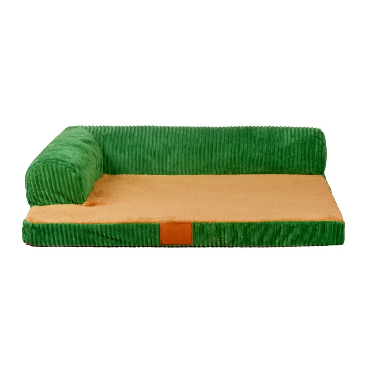 Grass green and yell Очищаемый коврик для больших собак с защитой шеи, зимнее теплое одеяло для собак, одеяло для домашних животных, очень большое одеяло для собак S/M/L/XL, домик для домашних животных - Цвет: Grass green and yell